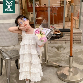 【เดรสสายเดี่ยวเด็กผู้หญิง】ชุดเดรสกระโปรง แฟชั่นฤดูร้อน สไตล์เกาหลี สําหรับเด็กผู้หญิง 2023