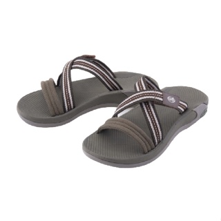 Dortmuend CC212 081-045 Olive-Multi "The Orthotic Sandals" รองเท้าสุขภาพ บรรเทาอาการเจ็บจากฝ่าเท้าแบน เท้าผิดรูป ฝีกยืนได้ตรง