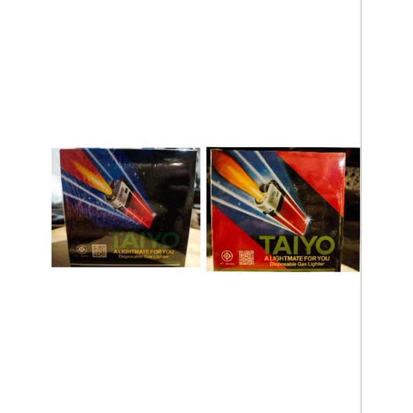 รูปภาพสินค้าแรกของไฟแช็ค TAIYO กล่องดำและแดง1กล่อง50อัน ราคาพิเศษขายไม่เน้นกำไร เน้นเอาสังคมครับ