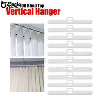 [ FAST SHIPPING ]Vertical Top Blind Hangers Slats Header-Blade Curtain Hanger Double Hole 89MM