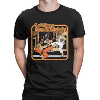 เสื้อยืดผู้หญิง แฟชั่น Masters เคนและ Ryu เสื้อยืดวินเทจสําหรับผู้ชาย O คอผ้าฝ้าย 100% สตรีทไฟท์เตอร์เสื้อยืดแขนสั้นเสื้