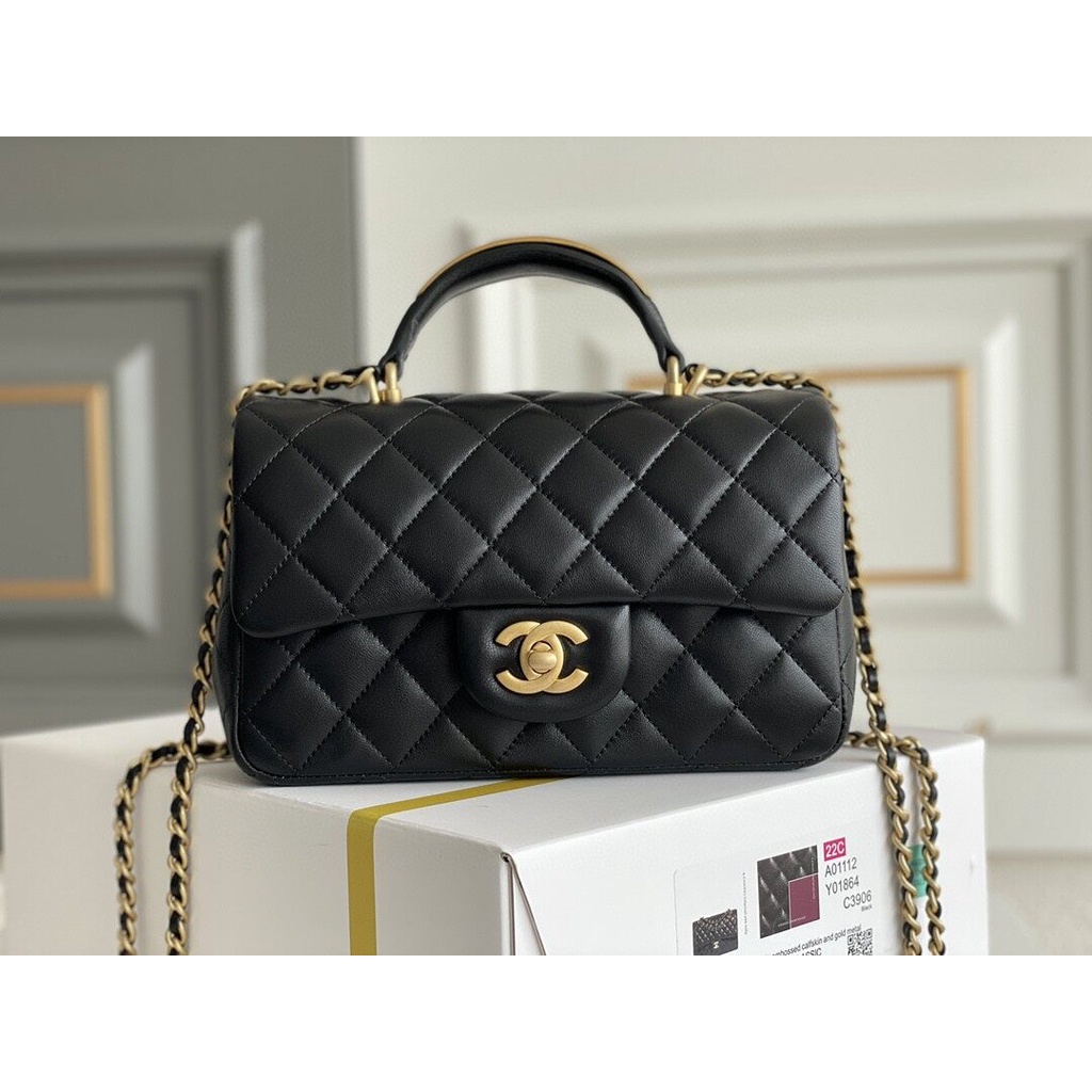 พรี-ราคา11200-chanel-cf-กระเป๋าโซ่-หนังแกะ-กระเป๋าสะพาย