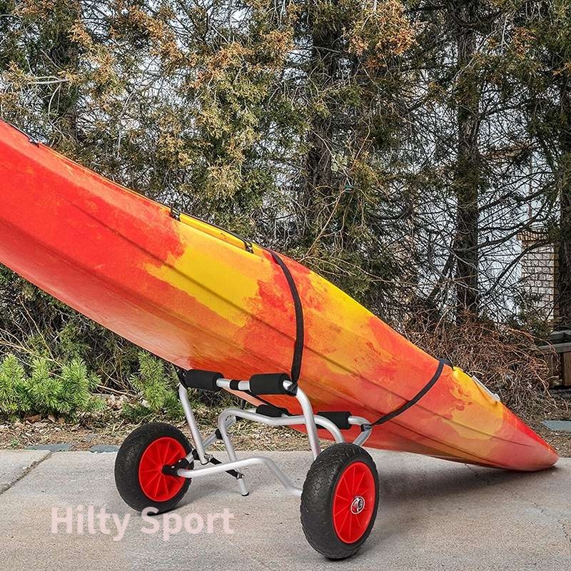 hilty-sport-รถเข็นพายเรือคายัค-อลูมิเนียม-เส้นผ่าศูนย์กลาง-25-ซม-ล้อ-pu-ปรับได้-พับได้