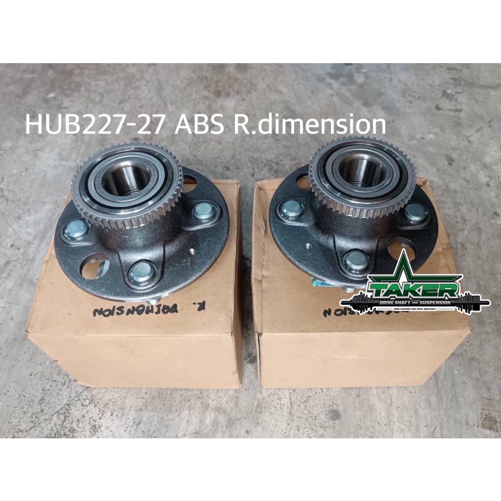 ลูกปืนล้อหลัง NTN รหัส HUB227-26/HUB490-3 แท้สำหรับ Honda Civic ...