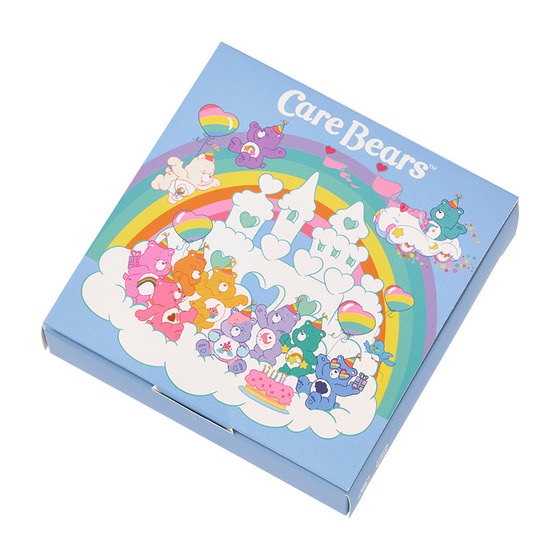 พร้อมส่ง-ผ้าเช็ดหน้า-care-bears-birthday-box-ลิขสิทธิ์แท้จากญี่ปุ่น