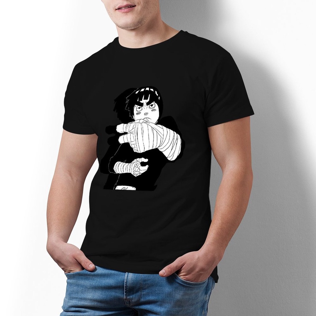 เสื้อยืด-oversize-bandai-camiseta-de-rock-lee-para-hombre-camisa-cl-sica-de-manga-corta-con-estampado-de-pu-o-borracho