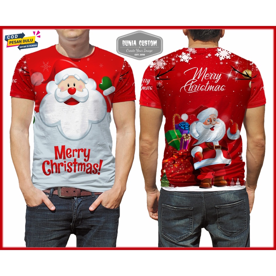 เสื้อยืด-พิมพ์ลาย-merry-christmas-2022