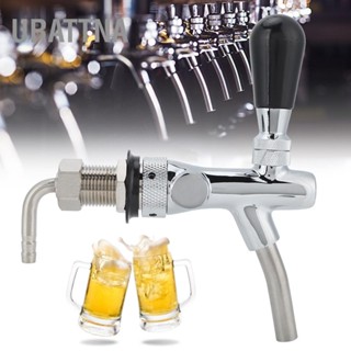 URATTNA G5/8in Thread Chroming Brass Stainless Steel Adjustable Beer Faucet Tap Keg Accessories