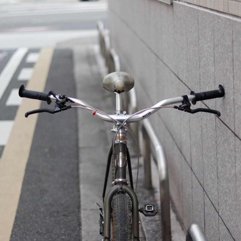 NITTO(日東) B801AA-SSB Nitto B801AA-SSB Heat Treated 48mm Riser Handlebar | The