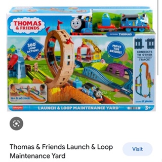 Thomas Launch &amp; Loop yard set มาใหม่รางตีลังกา