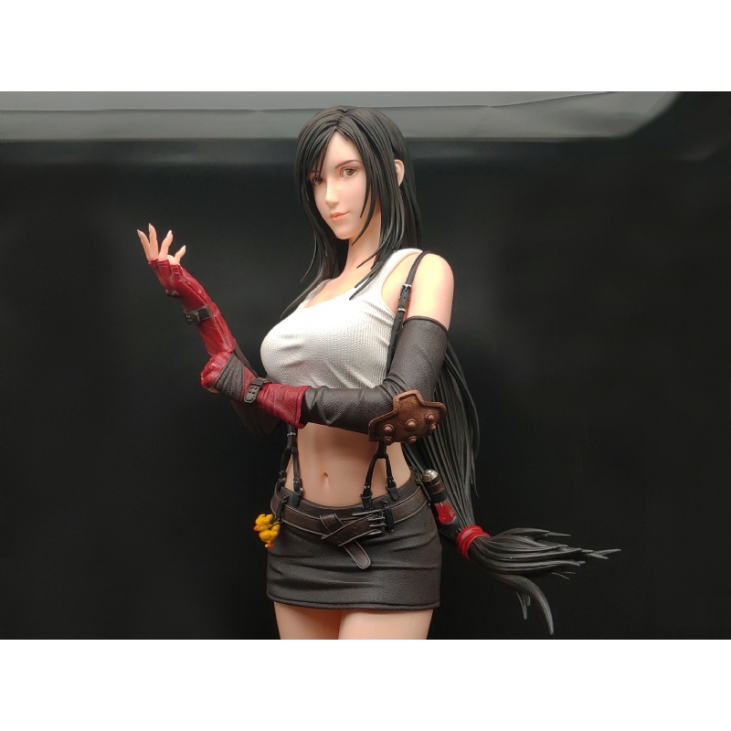 ชุดโมเดลฟิกเกอร์เรซิ่น-1-4-ffvii-final-fantasy-vii-di-fa-tifa-ไม่มีฐาน