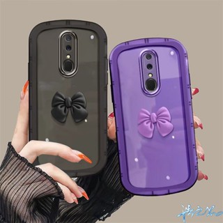 เคสโทรศัพท์มือถือ ประดับโบว์ 3D สําหรับ Oppo F11 Pro case A37 F11 F7 F5 A1K A93 A73 4G