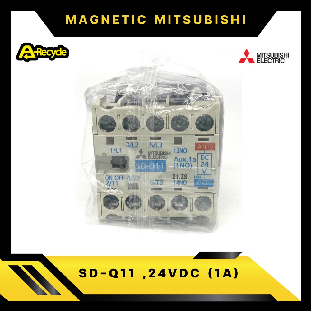 New In Box Mitsubishi SD-Q11 Contactor – 24VDC, Factory Sealed