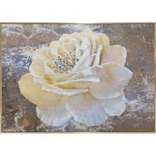 COZY ภาพพิมพ์แคนวาสพร้อมกรอบ ดอกไม้ 70x100x3.5ซม. FLOR-04