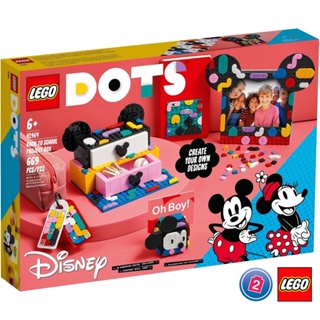 Lego Dots 41964 Mickey Mouse &amp; Minnie Mouse Back-to-School Project Box ของแท้💯