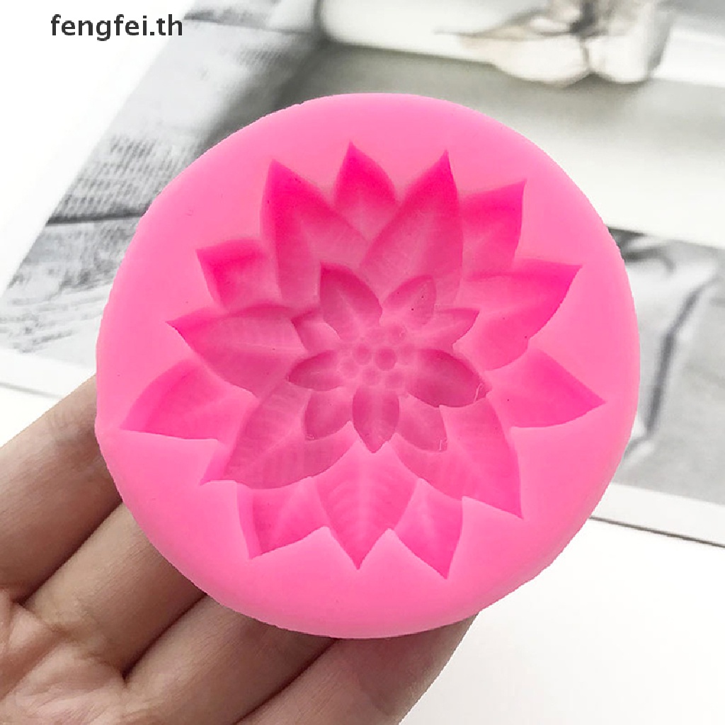 fengfei-ใหม่-แม่พิมพ์ซิลิโคน-รูปใบไม้-ดอกไม้-สําหรับทําเบเกอรี่-diy
