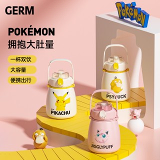 Germ Pokémon กระติกน้ําร้อน สเตนเลส 316 เกรดทางการแพทย์ คุณภาพสูง 1,000 มล.