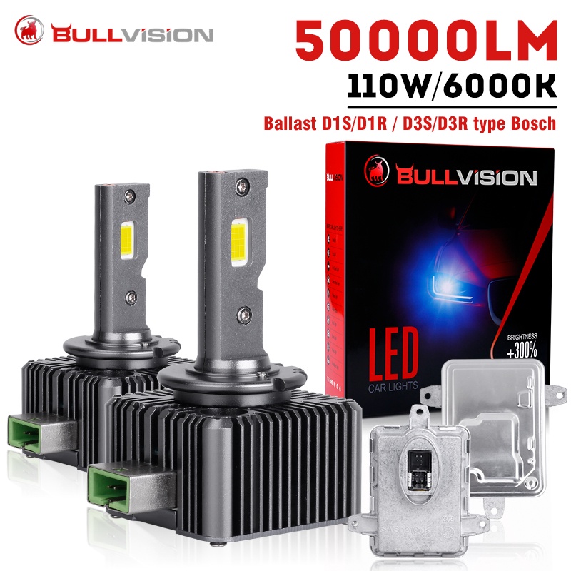 Bullvision D1S D3S LED ไฟหน้า HID บัลลาสต์ (A1669002800) D1R D3R Turbo ...