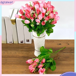 DG 1 ช่อ 15 ดอก ช่อดอกไม้ประดิษฐ์ สำหรับประดับตกแต่งบ้าน งานเลี้ยง