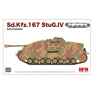 โมเดลประกอบ RFM (Rye Field Model) RM5060 1/35 Sd.Kfz. 167 StuG IV early Production w/Workable Track Links