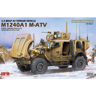 โมเดลประกอบ RFM (Rye Field Model) RM5032 1/35 M-atv (mrap all terrain vehicle)M1024A1