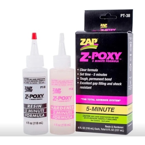 [กาว EPOXY] Z-POXY แบบแห้งเร็ว 5นาที ปานกลาง 15นาที และ แห้งช้า 30นาที ...