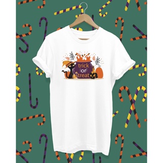 เสื้อยืด Halloween Trick Or Treat Tshirt