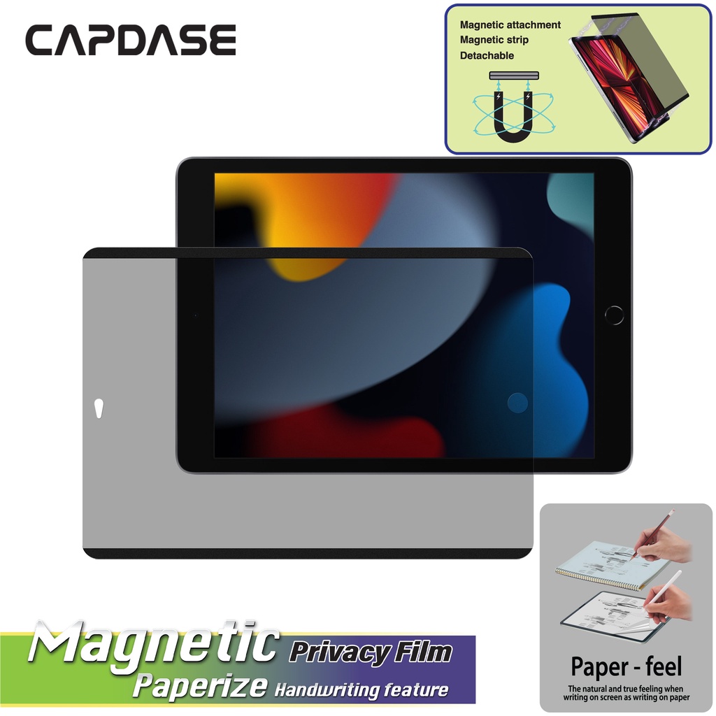 capdase-ฟิล์มแม่เหล็ก-dmf-เพื่อความเป็นส่วนตัว-สําหรับ-ipad-9th-10-2-นิ้ว