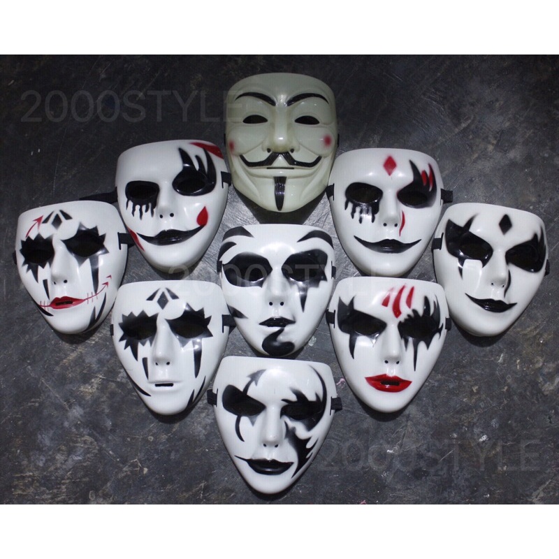 หน้ากากผี-หน้ากากแฟนตาซี-halloween-หน้ากากฮาโลวีน-mask