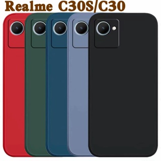 Realme C33ตรงรุ่น(พร้อมส่งในไทย)เคสTPU​นิ่ม​สีพาสเทลคลุมกล้องRealme Narzo 50i Prime/Realme C30S/Realme C30/C33