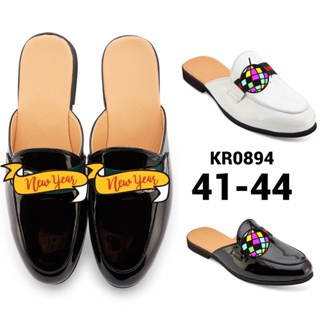 รองเท้าไซส์ใหญ่ 42 EU Mule Shoes แตะสวมไซส์ใหญ่ KR0894