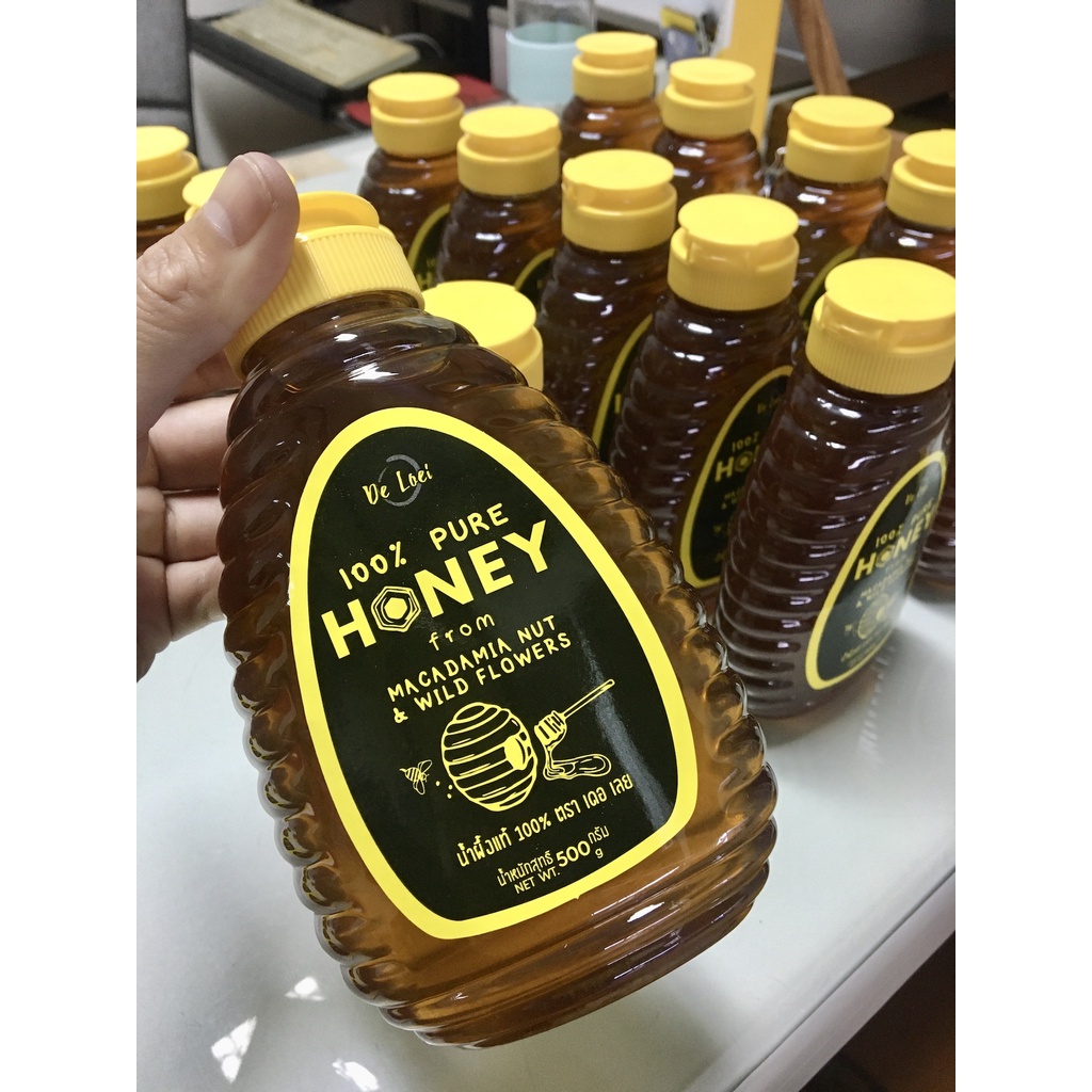 ภาพหน้าปกสินค้าน้ำผึ้งแท้ 100% ดอกแมคคาเดเมีย 500g Pure Honey จากร้าน cpkplantation บน Shopee