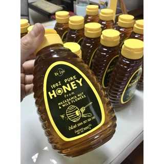 ภาพขนาดย่อของภาพหน้าปกสินค้าน้ำผึ้งแท้ 100% ดอกแมคคาเดเมีย 500g Pure Honey จากร้าน cpkplantation บน Shopee