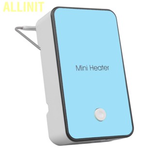 Allinit Mini Heater Fast Heating Low Noise Miniwatt Blue Portable Desk Warmer with Rotating Bracket for Room Office School Desktop