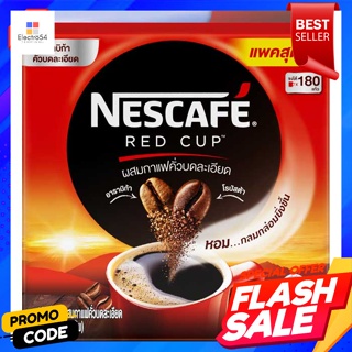 เนสกาแฟ เรดคัพ กาแฟสำเร็จผสมกาแฟคั่วบดละเอียด 360 ก.Nescafe Red Cup Instant Coffee Mixed with Finely Ground Roasted Coff
