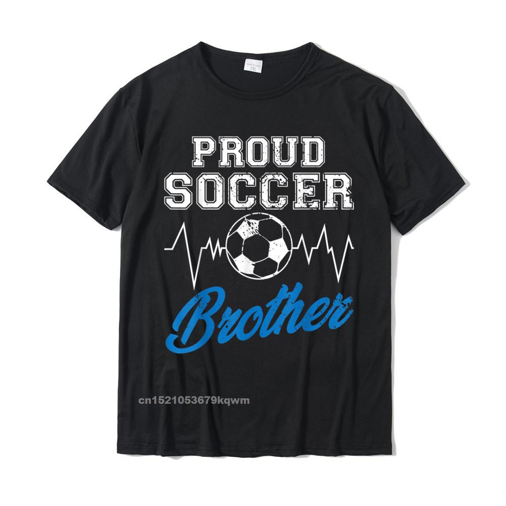 ขายดีเสื้อยืดลําลอง-ผ้าฝ้าย-แขนสั้น-พิมพ์ลาย-heartbeat-soccer-ball-proud-soccer-brother-สําหรับผู้ใหญ่-เหมาะกับการเล่นฟ