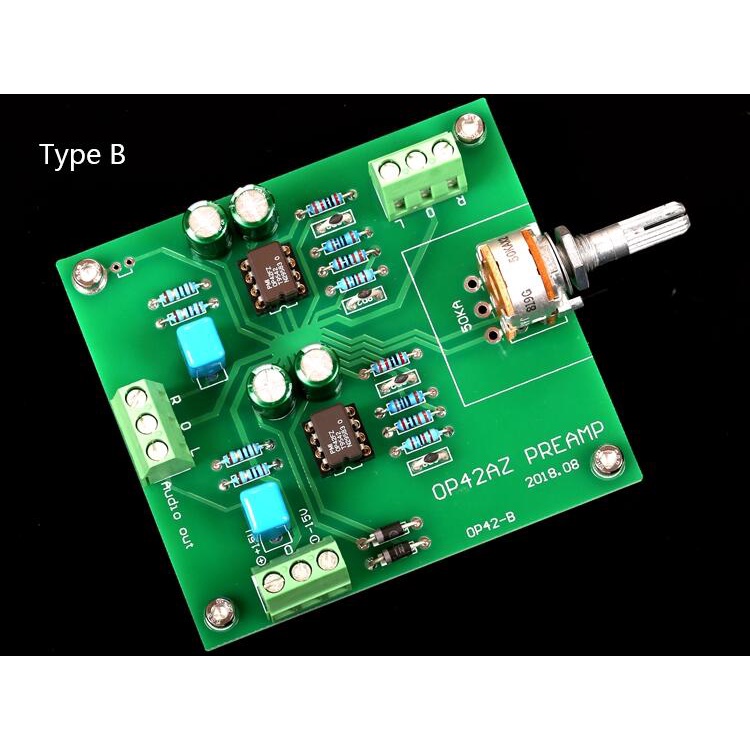 ceramic-seal-op42fz-fet-input-high-speed-tube-sound-style-preamp-board