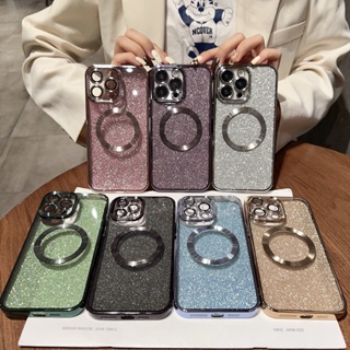 【ใหม่】เคสโทรศัพท์มือถือ ฟิล์มกันฝุ่น ชุบไฟฟ้า พร้อมตาข่าย สําหรับ iPhone 13 14 Series