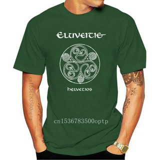 เสื้อเชิ้ต Eluveitie Helvetios erkek Unisex siyah kaya t-Shirt yeni boyutları s-xxxl toptan Tee gömlek