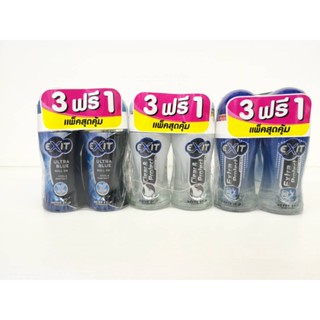 3 ฟรี 1 Exit ROLL ON (32.5 ml.X4) เอ็กซิท โรลออนระงับกลิ่นกาย มี 3 สูตร