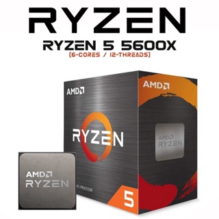 ภาพหน้าปกสินค้า🔥โปรแรง4.4🔥CPU (ซีพียู) AMD AM4 RYZEN 5 5600X 3.70 GHz รับประกัน 3 ปี ที่เกี่ยวข้อง