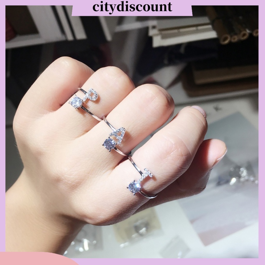 lt-citydiscount-gt-แหวนรูปตัวอักษรภาษาอังกฤษสำหรับผู้หญิง-1-ชิ้น