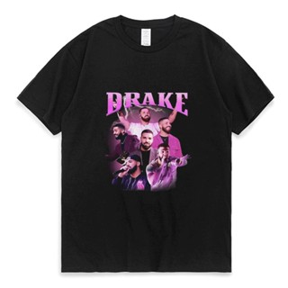 เสื้อยืดคอกลม แร็ปเปอร์ Drakegraphics Grappige Grafische พิมพ์เสื้อยืด แมนเนน วรูเวน สเตรท ฮิปฮอป เทรนด์ คูล เสื้อยืดสีด