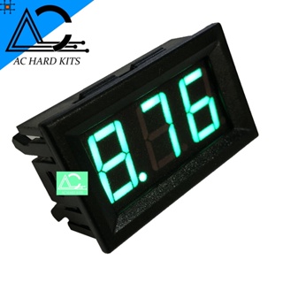 LED Digital Voltmeter DC 0-30V ขนาด 0.56 นิ้ว สีเขียว