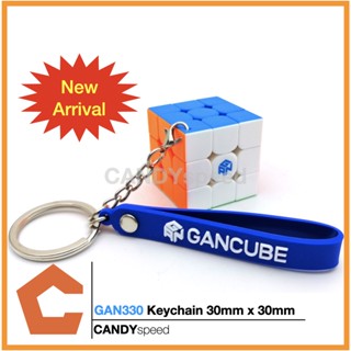 สินค้า รูบิคพวงกุญแจ GAN330 Keychain Cube 3x3 Stickerless | By CANDYspeed