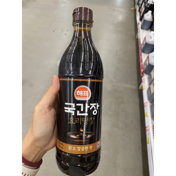 Haepyo Soy Sauce For Soup Guk Ganjang ( Sajo Haepyo Brand ) 930 Ml. เฮพ