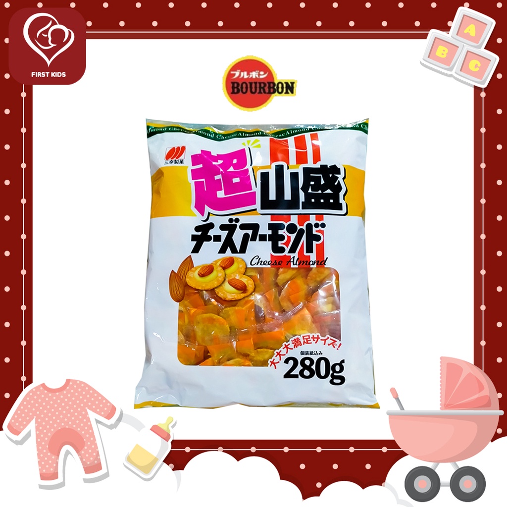 Sanko Cheese Almond Rice Cracker Shopee Thailand