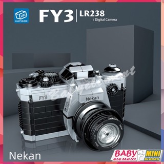 Nekan FY3 LR238 บล็อคตัวต่อกล้องดิจิทัล เพื่อการเรียนรู้ ของเล่นสําหรับเด็ก