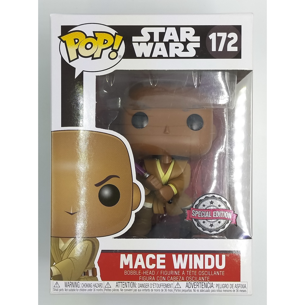 Funko Pop Star Wars Mace Windu 172 Shopee Thailand