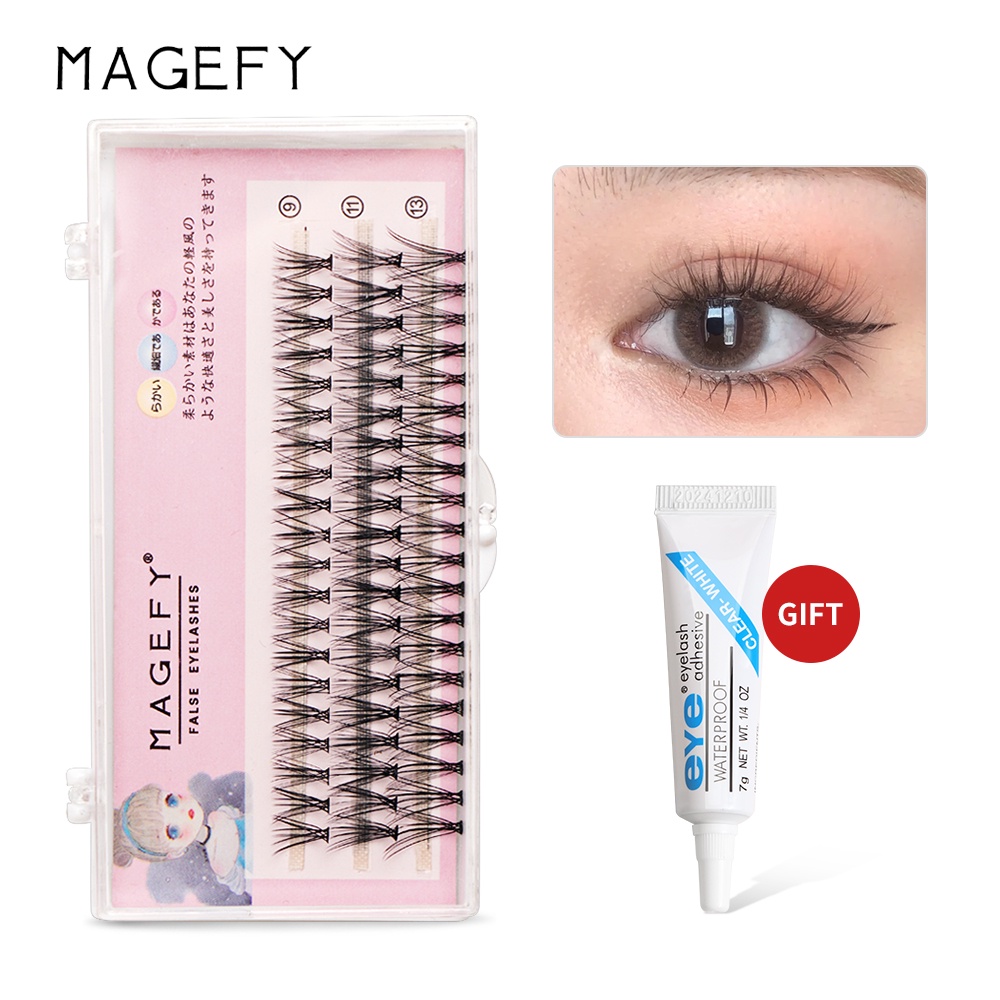 ภาพหน้าปกสินค้าMagefy เครื่องมือแต่งหน้าขนตาปลอมผสมแบบมืออาชีพ จากร้าน magefy_eyelashes.th บน Shopee
